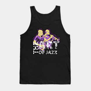 Art of Jazz Pop Art Modern Style Tank Top